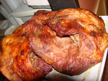 Hot Open Brisket Sandwich Image