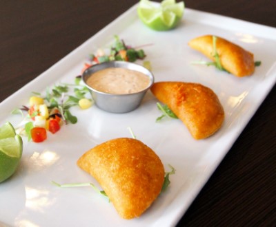 Crunchy Seafood Empanadillas Image