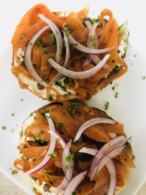 Salmon Bagel Image