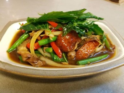 Spicy Basil Duck Image