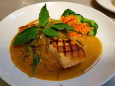 Panang Salmon Image