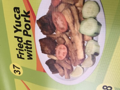 Fried Yuca (Cassava) with Pork Image