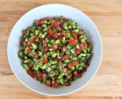Shirazi Eggplant Salad Image