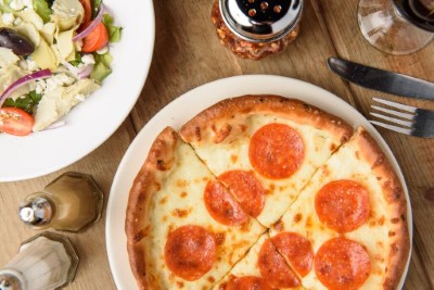 Pizza & Salad Image