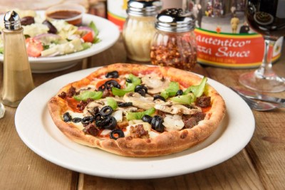 Gourmet Pizza & Salad Image