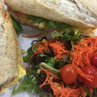 Omelette Sandwich Image