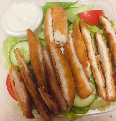 *Chicken Tender Salad Image