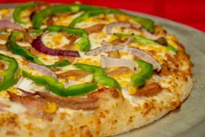 Garlic Chicken Pizza Image