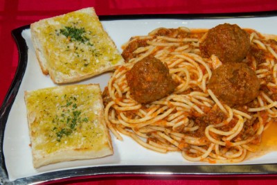 Spaghetti with Meatballs Image