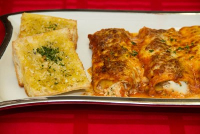 Manicotti Florentine (Vegetarian) Image