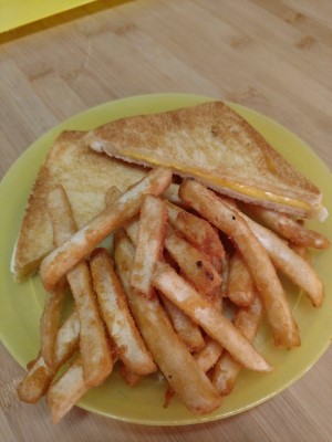 19. Mini Grilled Cheese Sandwich Meal Image