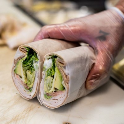 Turkey & Cheese Wrap Image