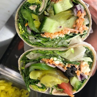 Crazy Veggie Wrap Image
