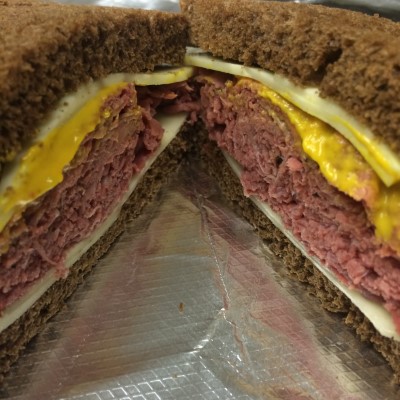 Corned Beef & Cheese Sandwich Image