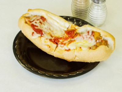 Chicken Cutlet Parmesan Sandwich Image