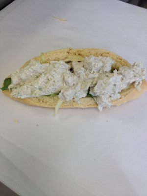 White Chicken Sandwich Image