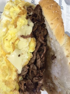 Steak & Egg Sandwich Image