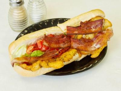 Chicken Cutlet BLT Sandwich Image