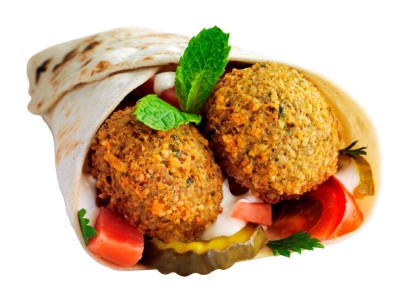 Falafel Wrap Image