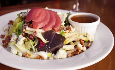 Poached Pear and Gorgonzola Salad Image