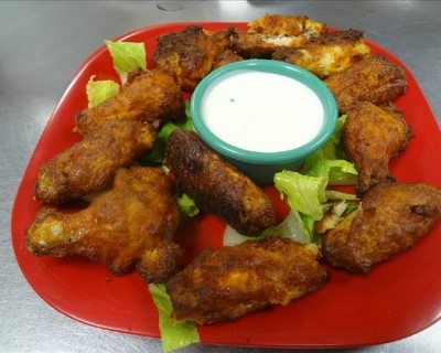 Sizzling Buffalo Wings Image