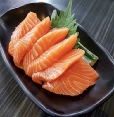 Fresh Salmon Sashimi (5 Pieces) Image