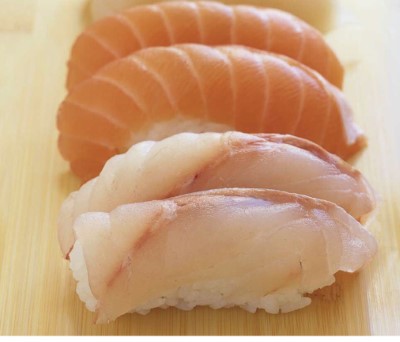 Garlic Nigiri Sushi (4 Pieces) Image