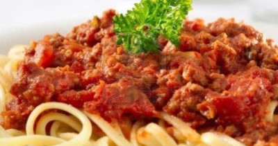 Spaghetti & Meat Sauce Image