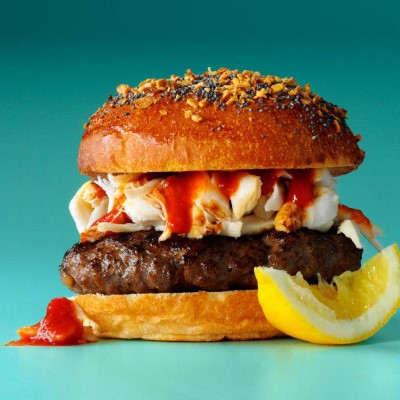 Gourmet Surf & Turf Burger Image