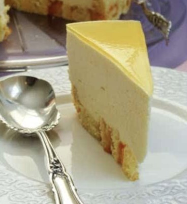 Homemade Mango Mousse Cake Image