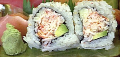 Real Crab California Roll Image