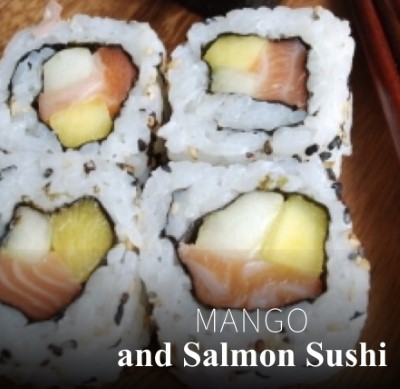 R12. Sake Mango Roll Image