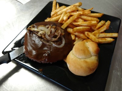 02. Hamburger Steak (Sensible Square Meal) Image
