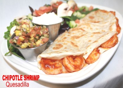**CHIPOTLE SHRIMP QUESADILLA** Image