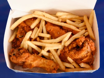41. 4 Pieces of Chicken & Fries Image