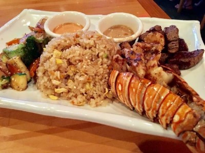 Lobster & Filet Mignon Hibachi Image