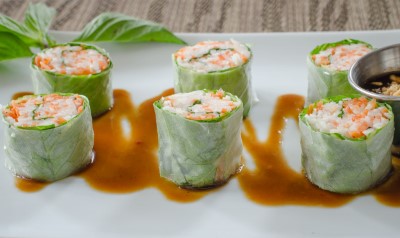 Fresh Basil Rolls Image