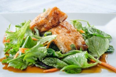 Crispy Pan Fried Salmon Image