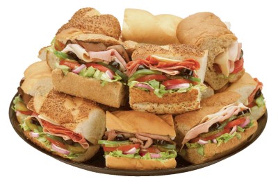 Catering Lunch Sandwich Platter, Chips & Cookie - Serves 5ppl Image