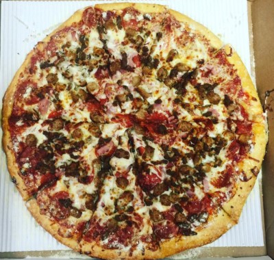 All Meat Pizza Image