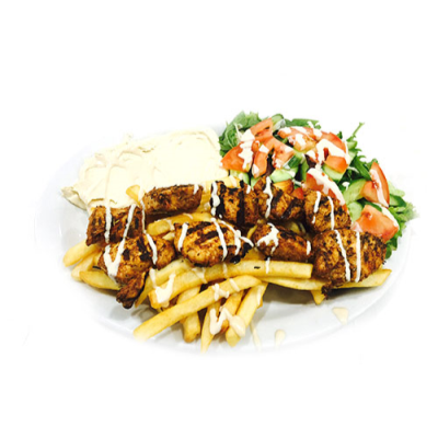 #3. Chicken Shish Kabob Platter Image