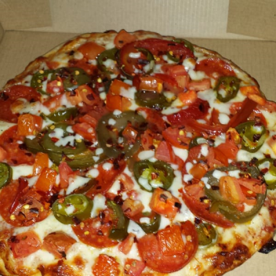 Hot Fire Pizza Image