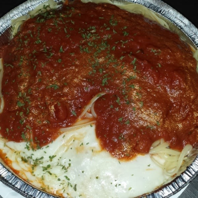 Veal Parmesan Dinner Image