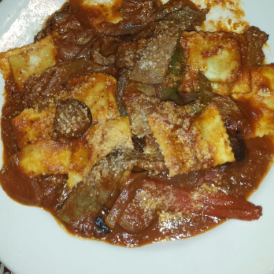 Beef Ravioli Entree Image