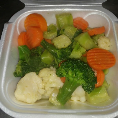 Plain Steamed Vegetables Image