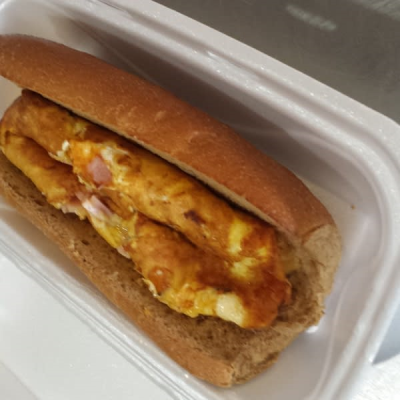Egg & Cheese Sandwich Breakfast Image