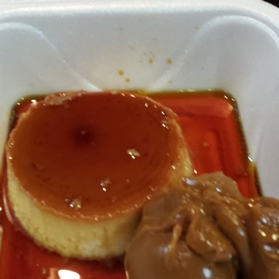 Flan con Dulce de Leche Image