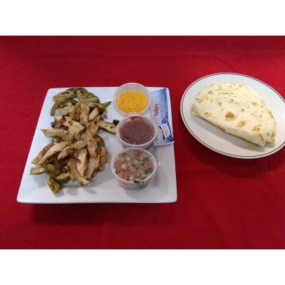 1/2 lb. Chicken Fajitas Image