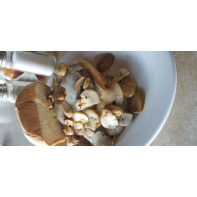 Mushroom And Swiss Burger Image