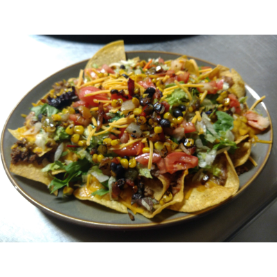 Half-order Loaded Nachos Image